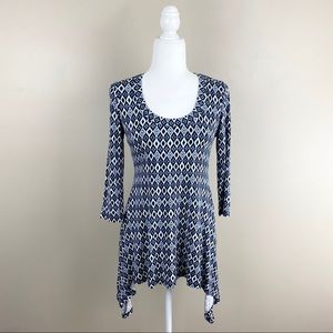 Karen Kane Sharkbite Tunic